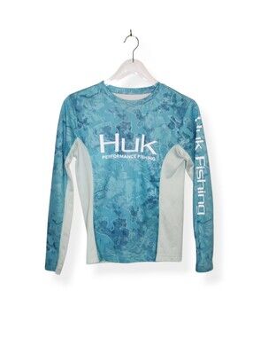 Huk Performance Fishing Icon x Camo Long Sleeve Performance Shirt Women's Small
